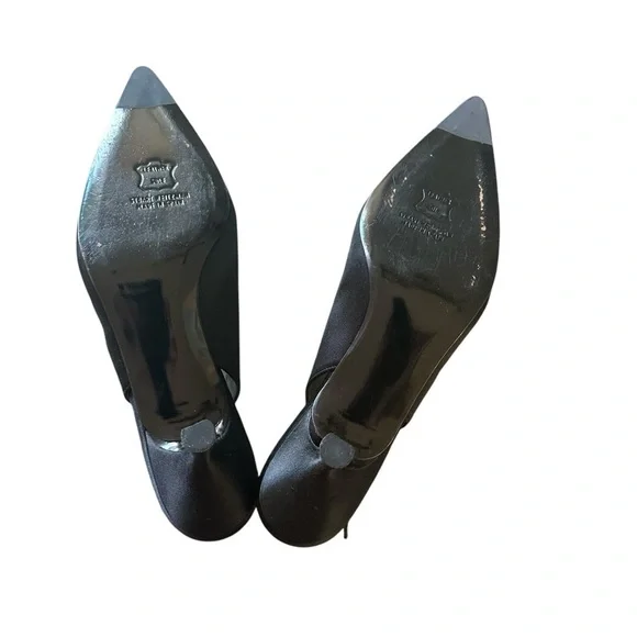 Stuart Weitzman Satin Kitty Heels